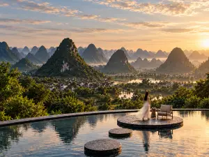 Guilin·Jue | Awakning • Garden Pool • Resort Hotel