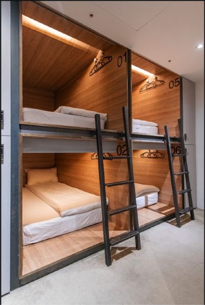 フォースルーム(共用バスルーム) ボウティ シティ カプセル インの写真