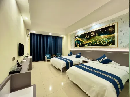 Jingzu Yayou Hotel (Dongxing Kaidi Sunshine Branch) Отели в г. Дунсин