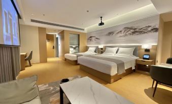 Tiancheng Beautiful View Hotel (Biyang Pangushan Avenue Tiancheng Binhu Town)