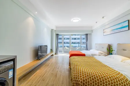 Guan Chao Xin Run Hotel (Nandaihe Xianluo Island Branch) Отели рядом с достопримечательностью «Hebei Institute of International Business and Economics - Comprehensive Building»