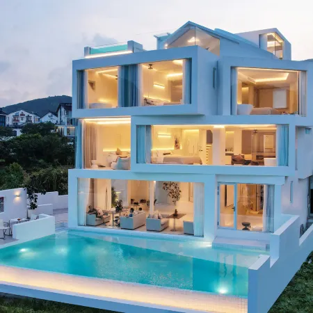 Confession Villa | 180° Premium Seaview · Relaxing Stunning Sunrise · Designer Pool Qixin Homestay