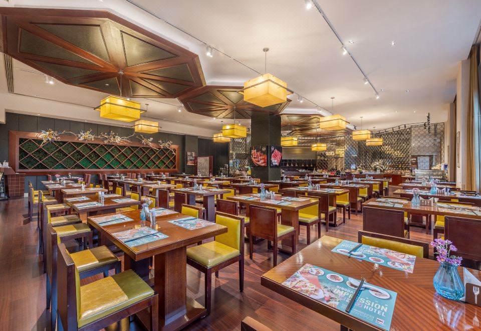 칭다오 임프레션 호텔 테라스