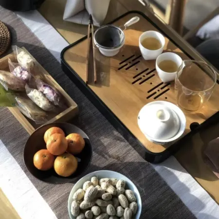 Mingshan Qingyuan Tea Yard Hotel Отели рядом с достопримечательностью «Гора Qinyuan»