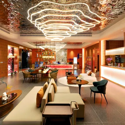 โรงแรมร็อกเก็ตแบร์เทรเชอร์ ดองกวน โรงแรมใกล้อุทยานป่าไม้ภูเขาหยินผิง