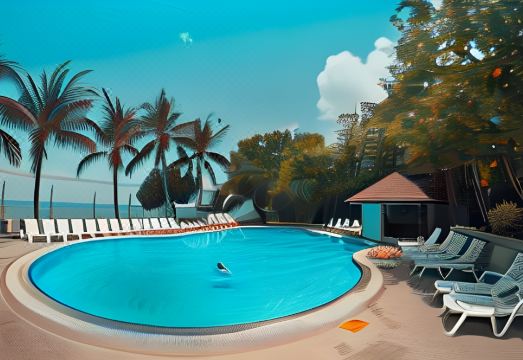 코럴 방갈로 수영장