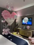 Echarm Hotel (Yulin speed Railway Station Qingwanjiang Park Branch） - balcony