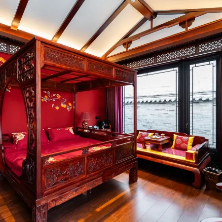 Sansheng Courtyard · Northern Wei Dynasty Cultural Design · Family Vacation Homestay