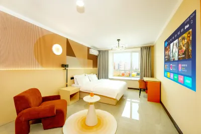 Yiwei Hotel Apartment (Shenyang Lijiang Street Subway Station) Hotel in zona Longitude And Latitude Terminal