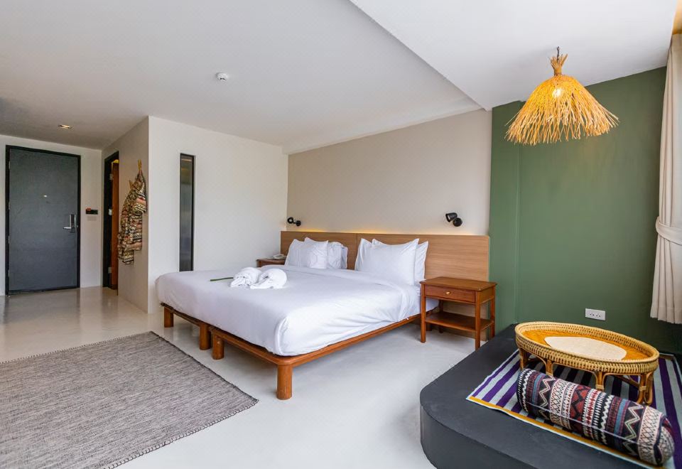 Hotel Nuu Chiang Mai 레스토랑 또는 바