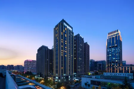 UrCove by Hyatt Xi'an Hi-Tech Sixth Road CROSS Wanxianghui Отели рядом с достопримечательностью «Xi'an Institute Service & Software Science Technology»