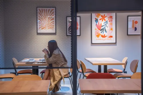 Ibis Paris Nord Porte de Saint Ouen Питание Photos