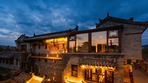 老城根・黛瓦星檐｜新中式觀景四合院（大同古城代王府店）