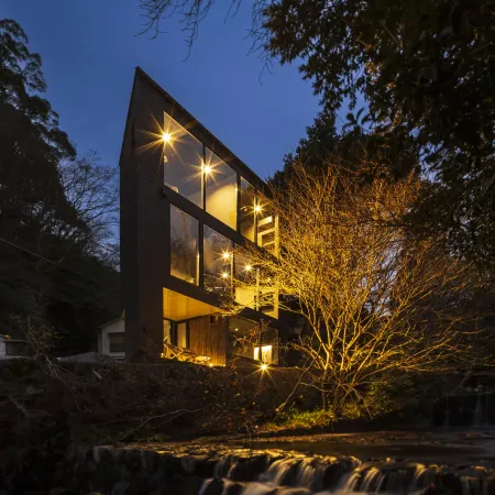 COCO VILLA Okuyugawara — Private villa by mountain stream with sauna, surrounded by nature