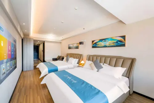 Mihan Hotel (Dalian Venice Water City East Port Fifth Street) - vue mer