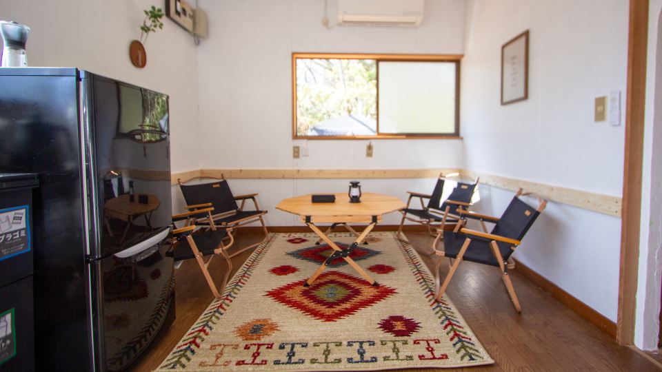 A private cottage in the forest, limited to one group per day — undo