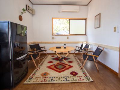 A private cottage in the forest, limited to one group per day — undo