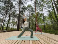 Mohe Arctic Village Songjian Yueju Luxury Wilderness Hotel - salle de sport