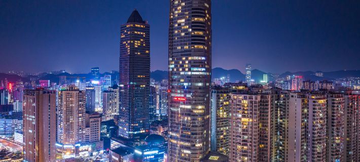 See City · Yunyi High Altitude Hotel (Guiyang Jiaxiu Building Minsheng Road Branch) Các khách sạn ở Quý Dương