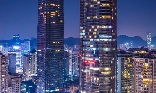 See City · Yunyi High Altitude Hotel (Guiyang Jiaxiu Building Minsheng Road Branch)