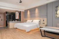 景寧国際ホテル(景徳鎮昌江農產品卸売市場) 江西省科学技術館周辺のホテル