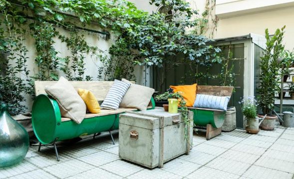 밀라노 숙소 내부 전경