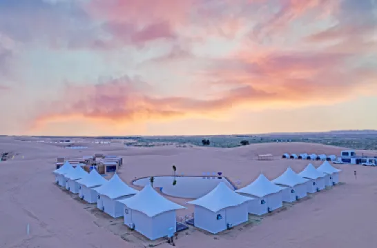 Shapotou No.66 Desert Camping Base Hoteles en 