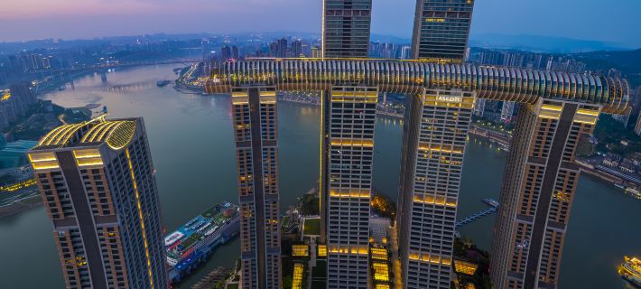 Yunloré Horizon Heights Hotel | Raffles City Chongqing Hotele w: Chongqing