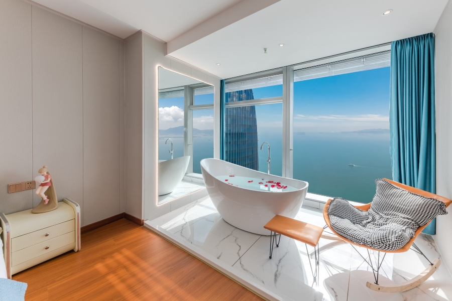 Xiamen Blue Shark Sea View Hotel Apartment (Shimao Twin Towers Branch)