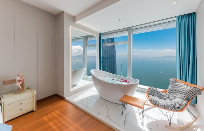 Xiamen Blue Shark Sea View Hotel Apartment (Shimao Twin Towers Branch)