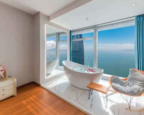 Xiamen Blue Shark Sea View Hotel Apartment (Shimao Twin Towers Branch) Hotels near Nanputuo Temple