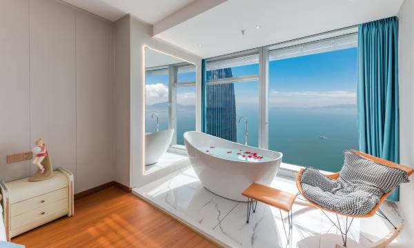 Xiamen Blue Shark Sea View Hotel Apartment (Shimao Twin Towers Branch)