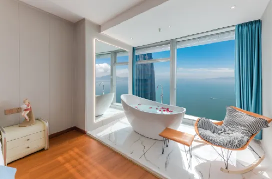 Xiamen Blue Shark Sea View Hotel Apartment (Shimao Twin Towers Branch)