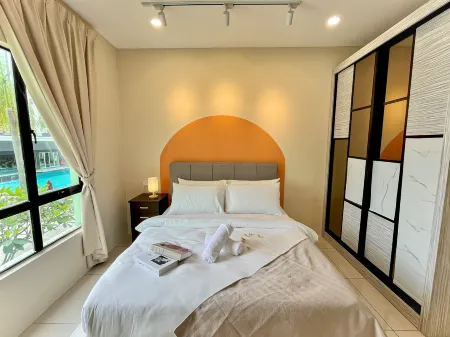 Manhattan Waterpark Condo Ipoh (Free 2 Carpark & Netflix Ready) Отели рядом с достопримечательностью «Big Coral Cave ,Gunung Karang Besar»