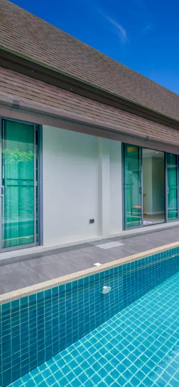 ดีลักซ์ - วิลล่าแบบสองห้องนอนพร้อมสระว่ายน้ำ