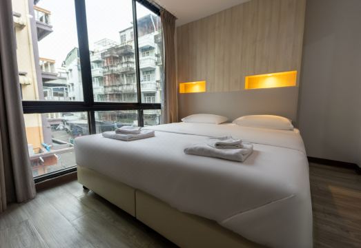 방콕 로컬 거리 이미지