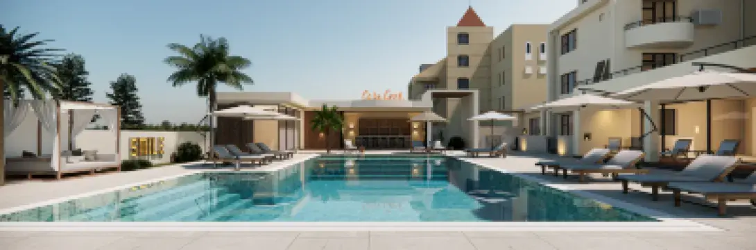 โรงแรมรีสอร์ทสไมล์แอนด์ซี สระว่ายน้ำ (เป่ยไต้เหอ) โรงแรมใกล้สวนสัตว์ซินกวนลัน