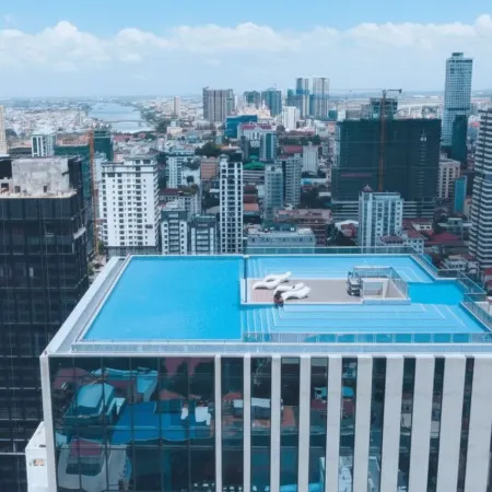 Phnom Penh Infinity Pool Down to $25/N - M Residence