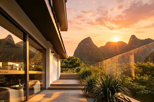 Lijing Resort Hotel (Yangshuo Lijiang Scenic Area West Street Branch) - Luxury