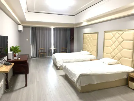 Wanda Lansheng Apartment Hotel Отели рядом с достопримечательностью «Anhui University of Science and Technology (Longhu Campus)»
