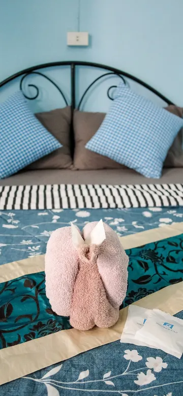 ห้องเตียงคู่ (เครื่องปรับอากาศ)