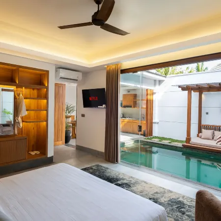 La Numa Villas Canggu Отели рядом с достопримечательностью «Пляж Эхо»