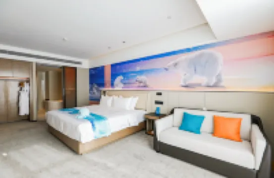 โรงแรมโพลาร์โอเชียน เทียนจิน โรงแรมใกล้เทียนจินไฮชางขั้วโลกมหาสมุทรอุทยาน