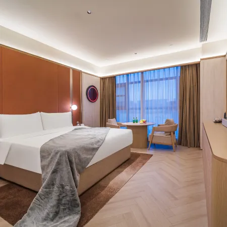 Crystal Orange Linyi International Convention and Exhibition Center Hotele w: Linyi