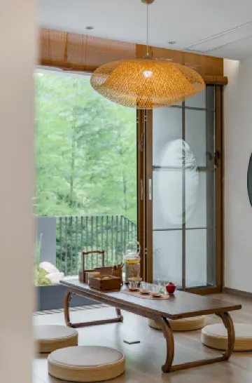 安吉溪山林語國風溫泉·溯溪·度假美宿 鄰近藏龍百瀑的酒店