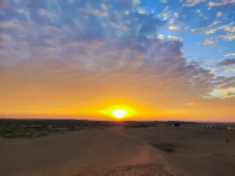 Tengger Desert Bay Starry Sky Camping Site