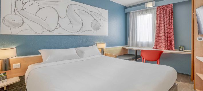 B&B Hotel Bordeaux Mérignac Cadera Aéroport 3 étoiles Hotele w: Merignac