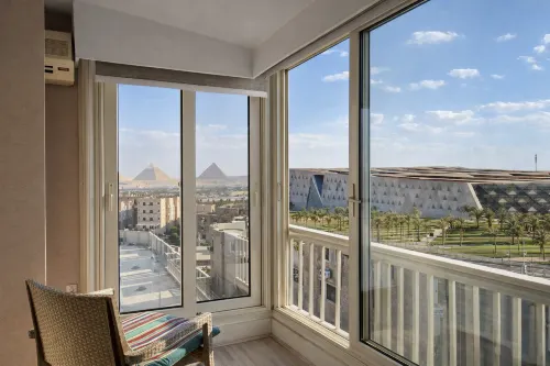 Pyramids & GEM View | Tamara's Luxury Giza Apartmt - Condos