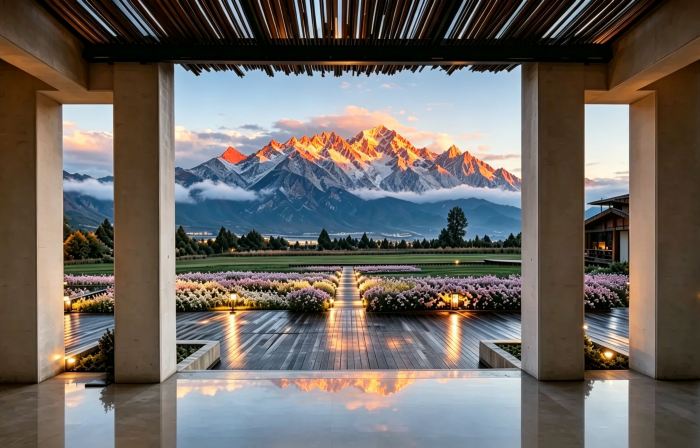 Yuzun · Snow Mountain Panoramic Luxury Secluded Manor (Baisha Old Town)