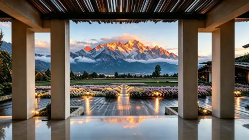 Yuzun · Snow Mountain Panoramic Luxury Secluded Manor (Baisha Old Town) - Quầy Bar